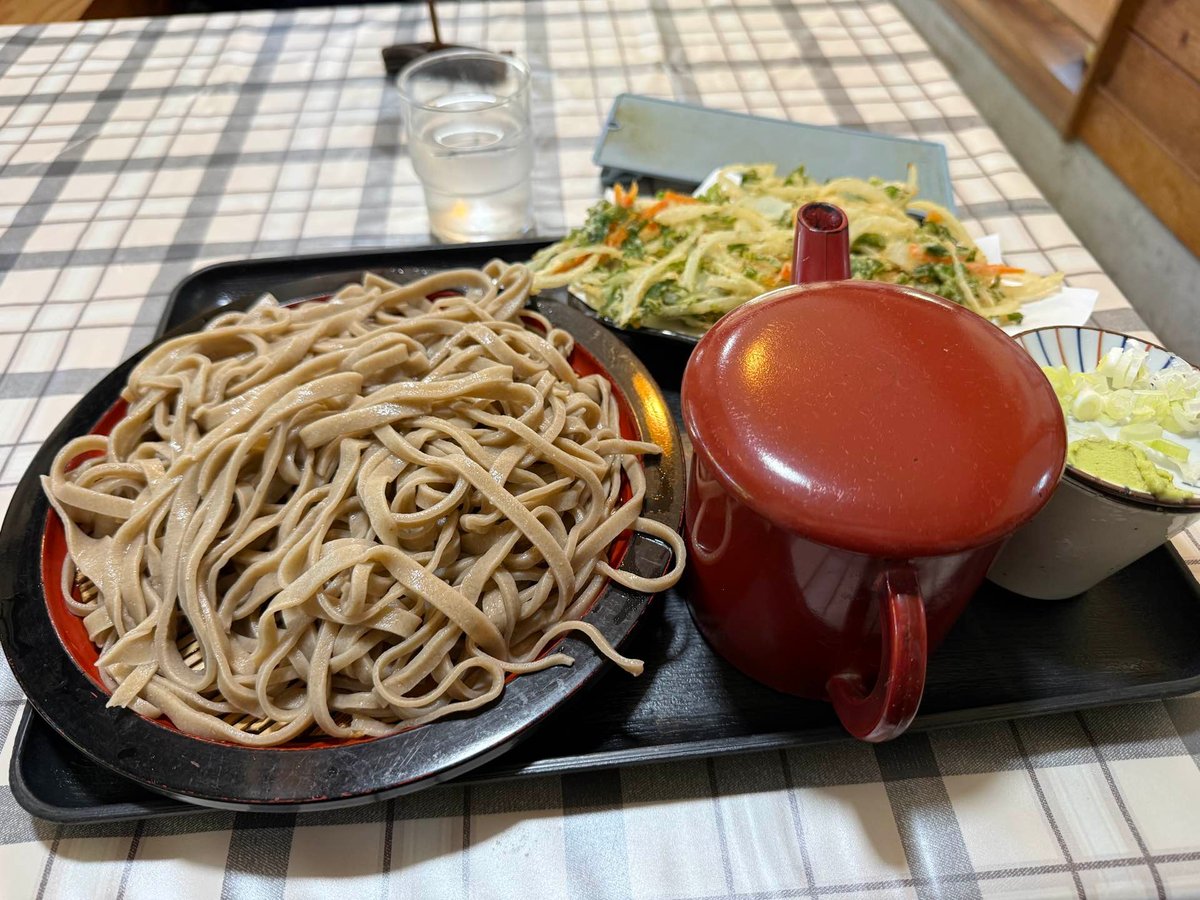 極太麺の蕎麦